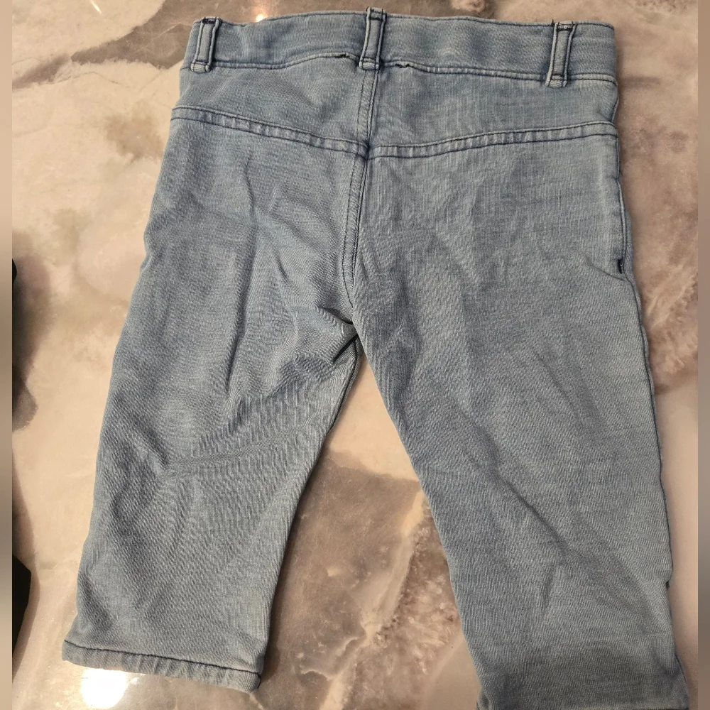 Versace Black Graphic Tee and Light Blue Logo Jeans Kids Matching Set